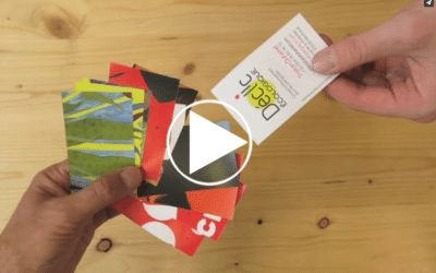 Tuto : créez vos cartes de visite originales et écologiques